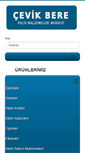 Mobile Screenshot of cevikbere.com